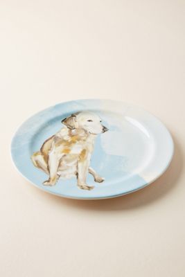 Sally Muir Dog-a-Day Dessert Plate