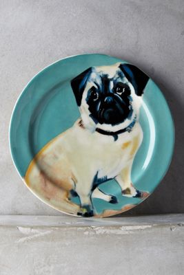 Sally Muir Dog-a-Day Dessert Plate