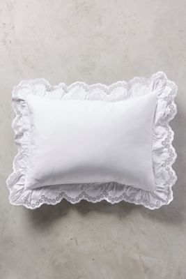 Eyelet Embroidered Shams