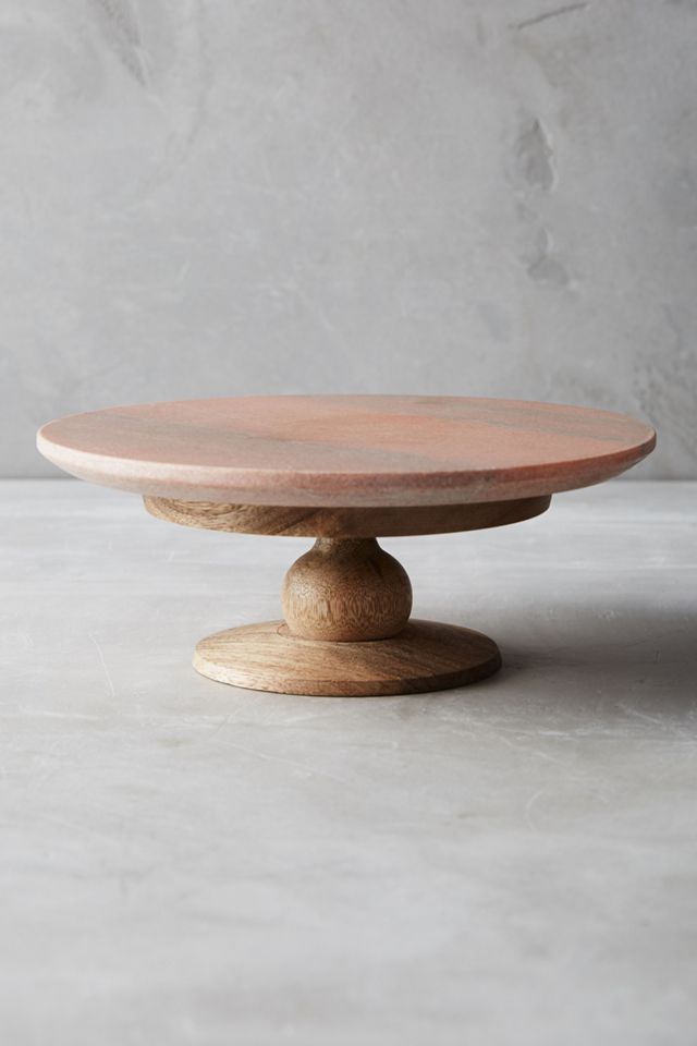 Marblewood Cake Stand #1