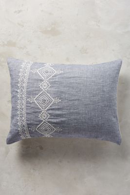 Embroidered Argenta Shams