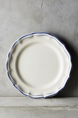 Gien Filet Bleu Dessert Plate