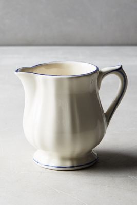 Gien Filet Bleu Creamer
