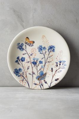 Gien Azure Dessert Plate