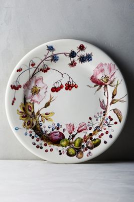Gien Bouquet Dessert Plate