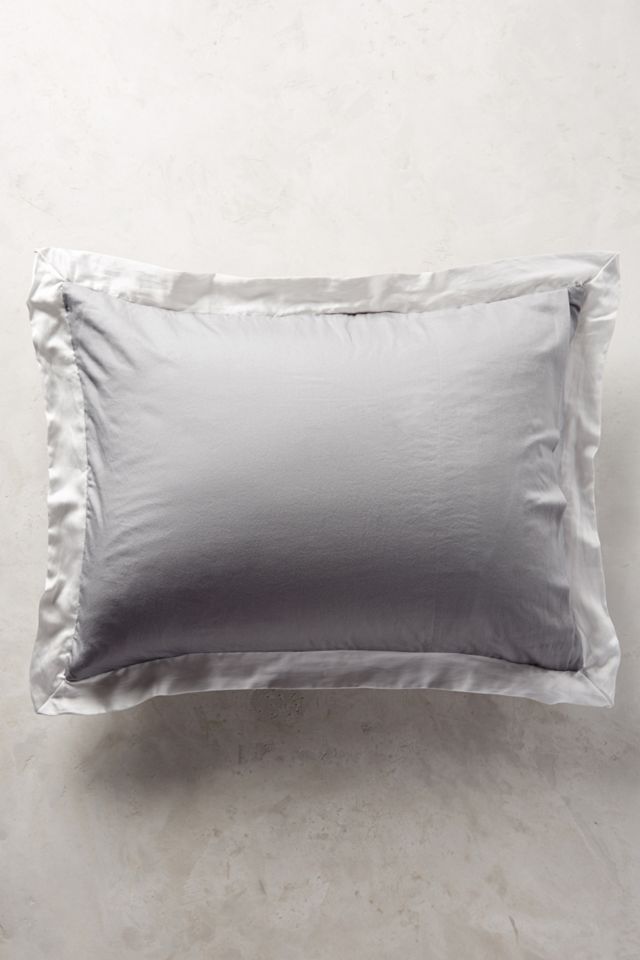Gathered Silk Shams #1