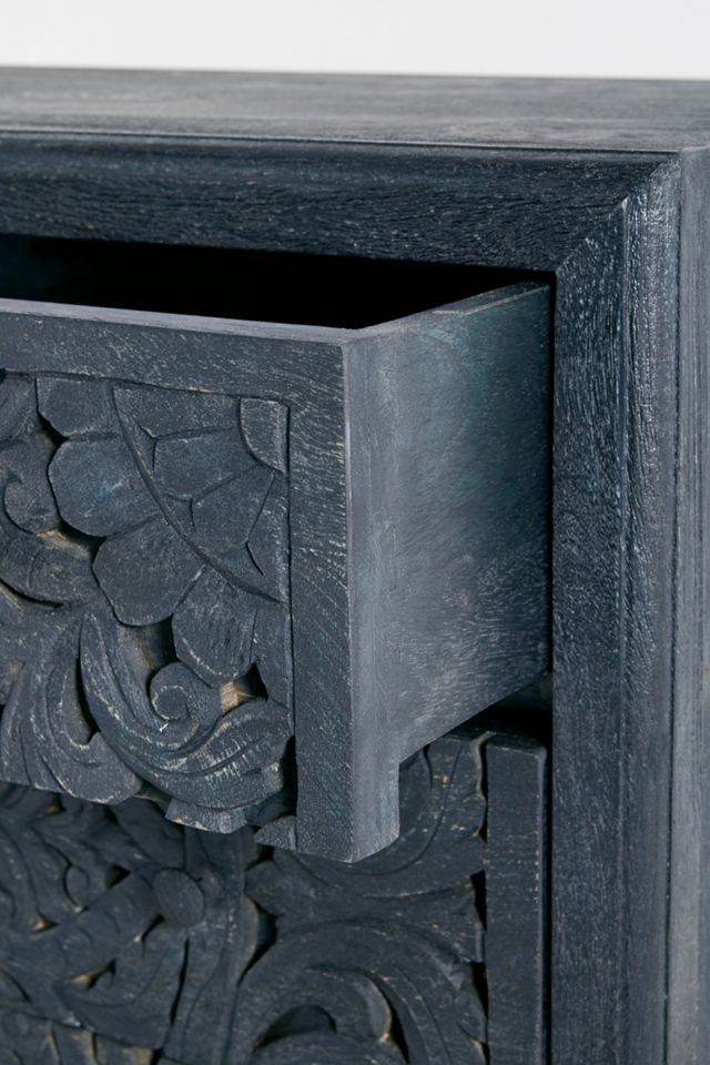 Handcarved Lombok Three-Drawer Dresser #2