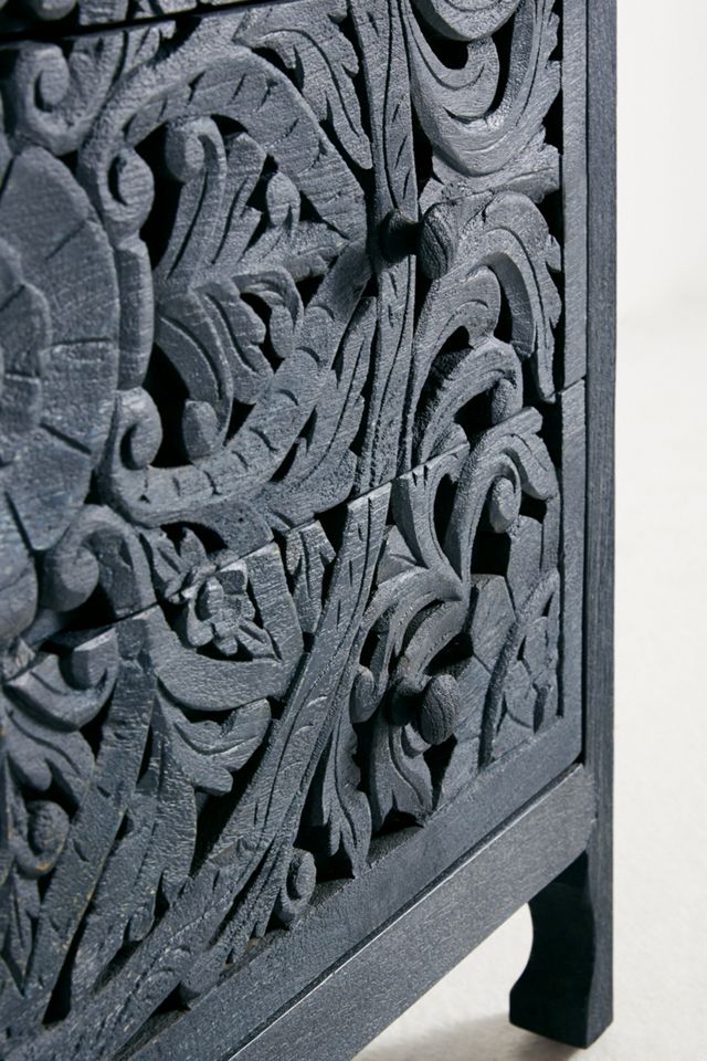 Handcarved Lombok Three-Drawer Dresser #3