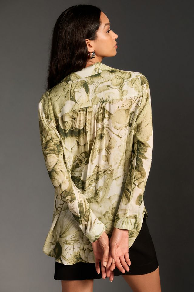 The Romy Relaxed Buttondown Shirt by Pilcro: Manel Villalonga Edition #1