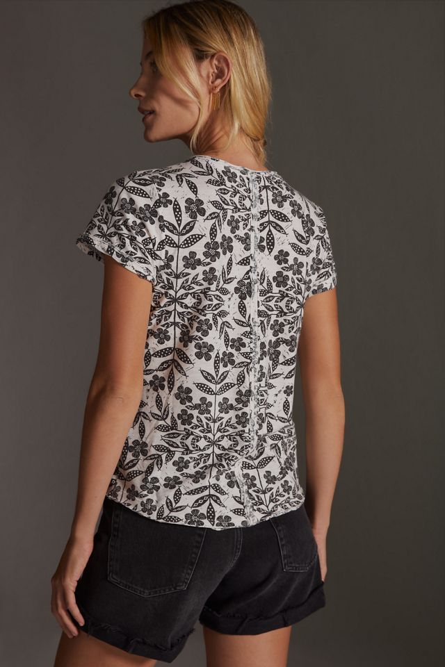 Press Relief for Anthropologie Spliced-Neck Tee #2