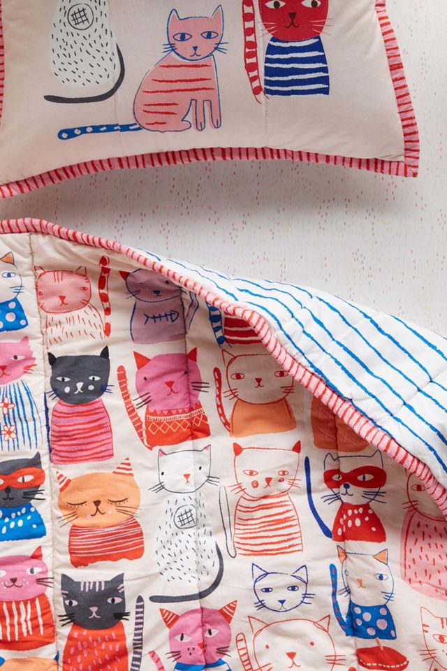 Carolyn Gavin Cat Collective Kids Sham #2