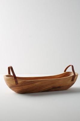 Woodgrain Bread Bowl