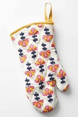 Pietra Embroidered Oven Mitt