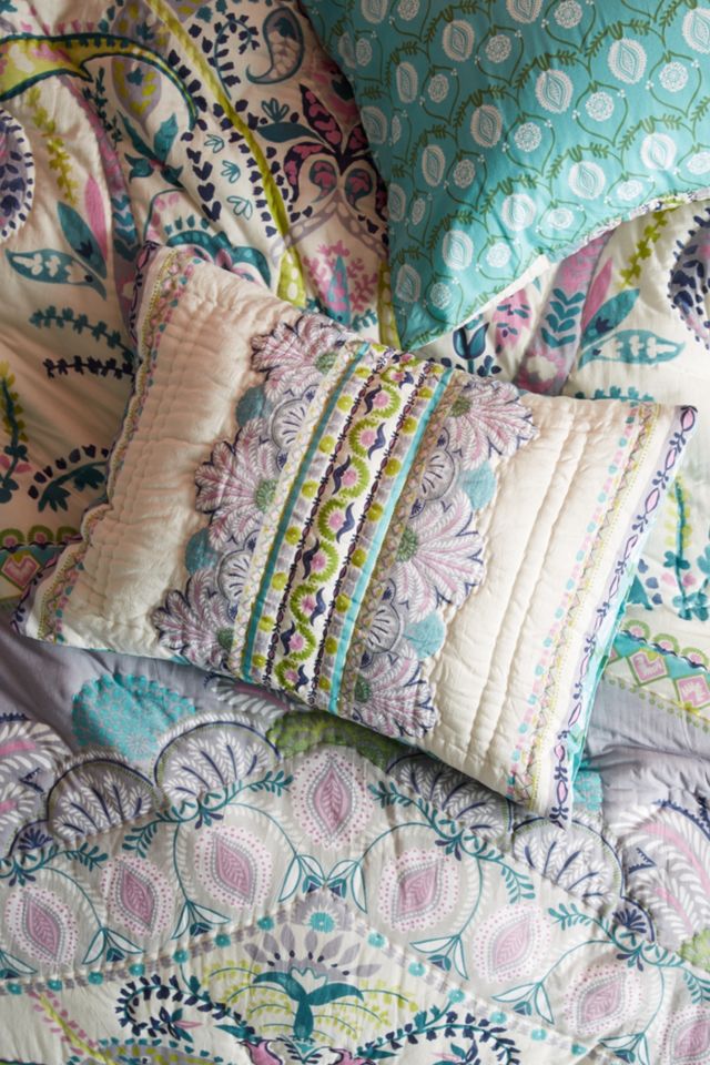 Florilla Standard Shams | AnthroLiving