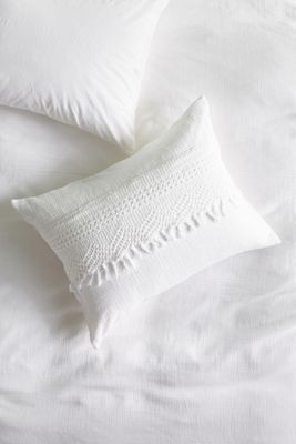 Evangeline Crocheted Shams