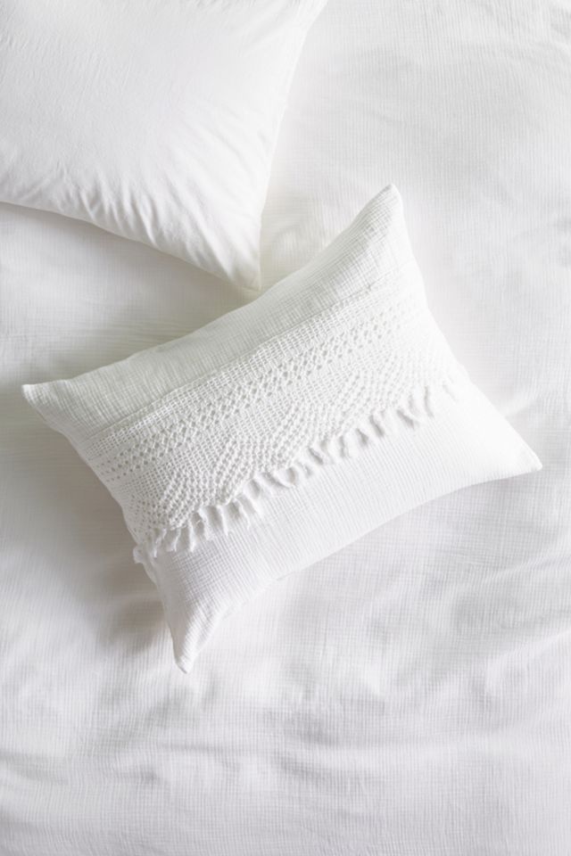 Evangeline Crocheted Shams