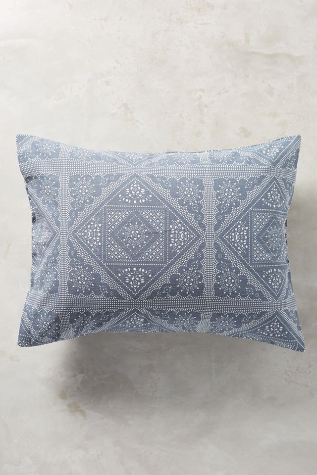 Kerchief-Printed Shams #1