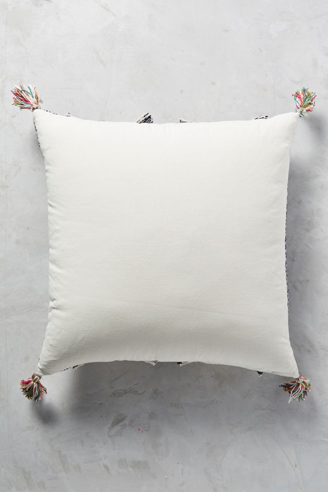 Tasseled Retrograde Floor Pillow #1