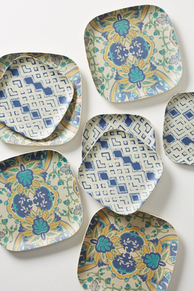 Bamboo Side Plate Set #1