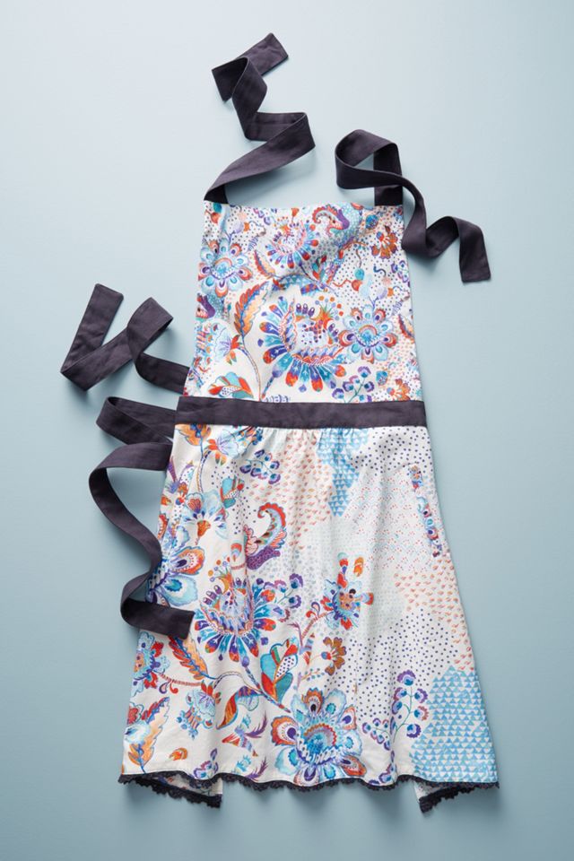 Liberty for Anthropologie Grand Bazaar Apron Anthropologie