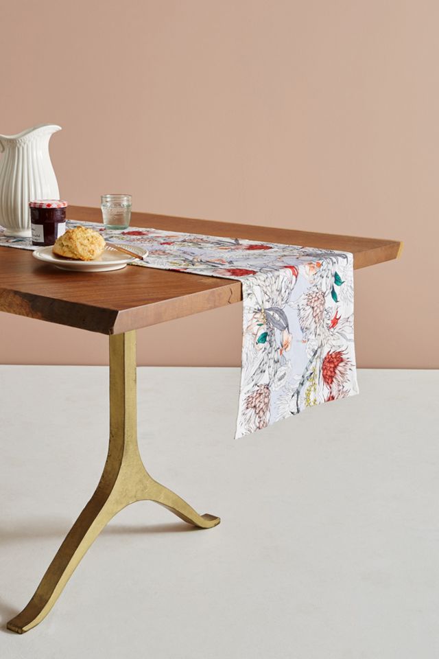 Sketched Songbird Table Runner