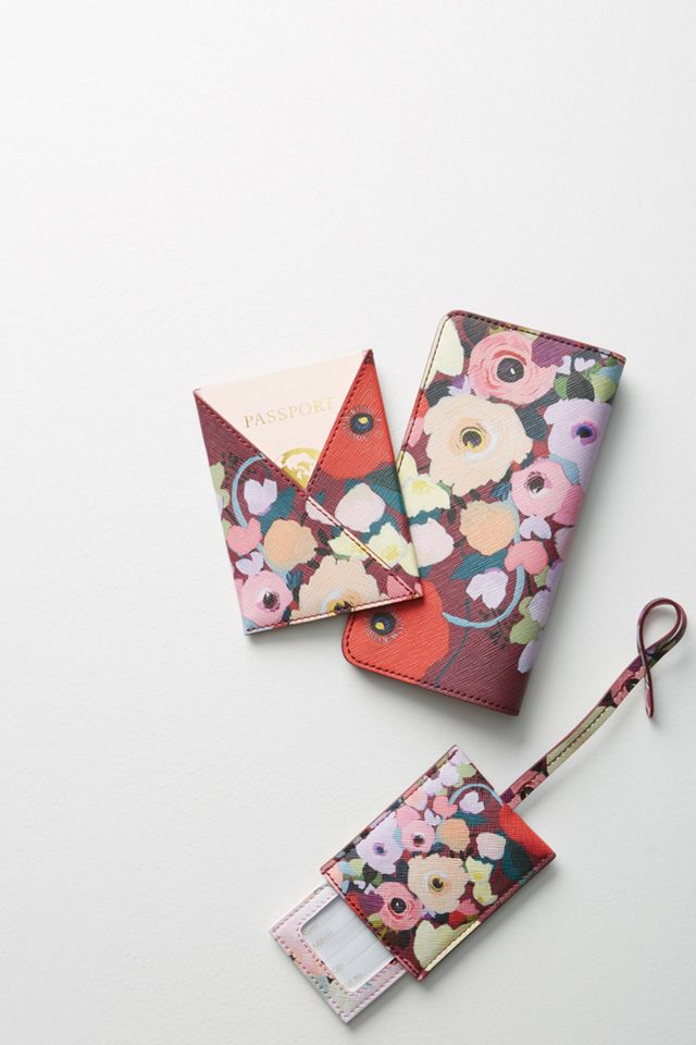 KT Smail Picturesque Florals Luggage Tag #2