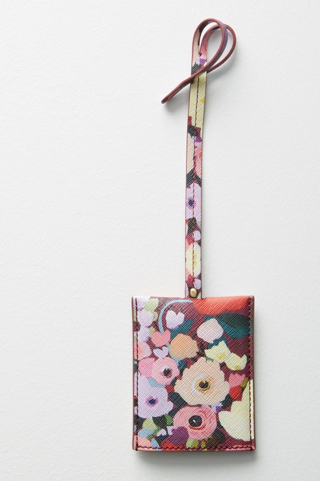 KT Smail Picturesque Florals Luggage Tag #1