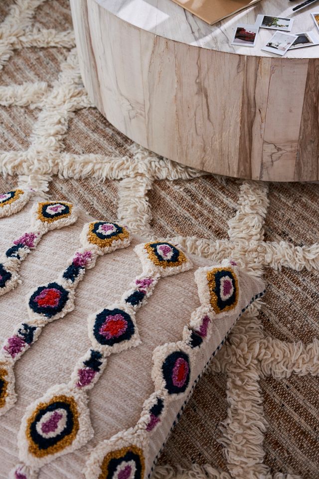 Tufted Ayla Floor Pillow #4
