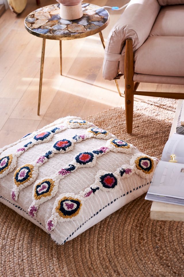 Tufted Ayla Floor Pillow #5