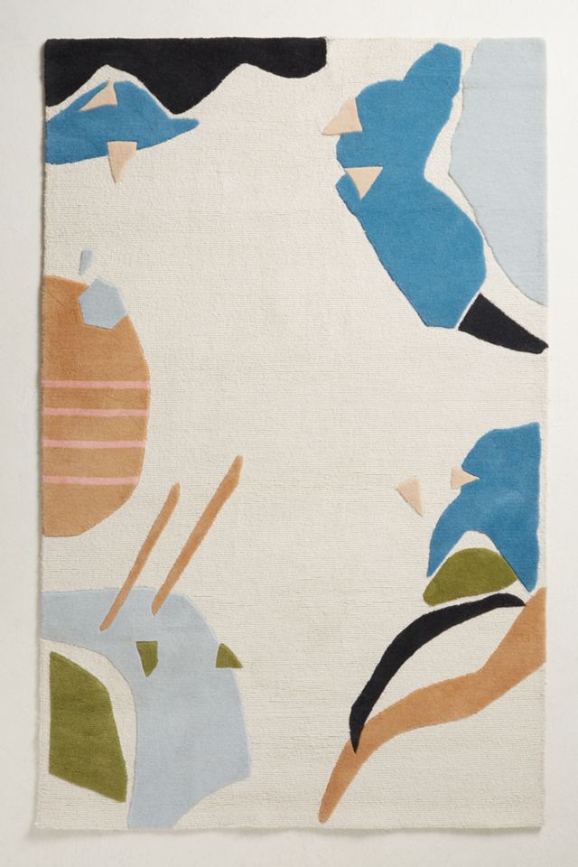 Abstracted Terrazzo Rug Swatch