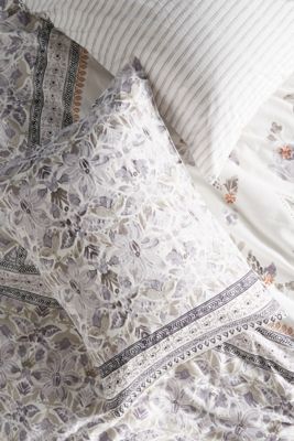 Embroidered Wintertide Shams