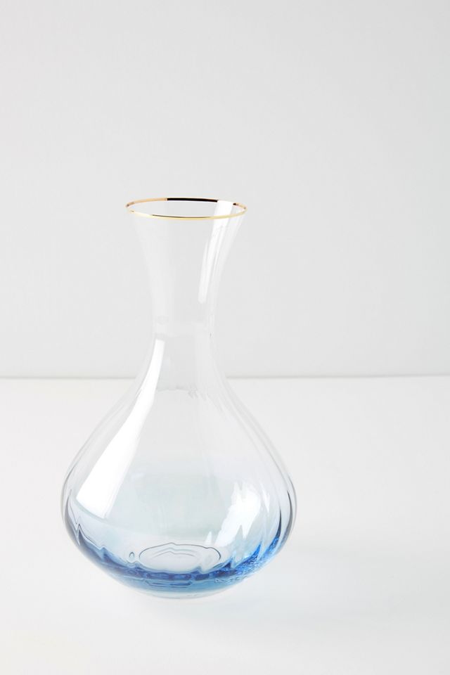 Water Fall Glass Carafe 34oz by Kor Water