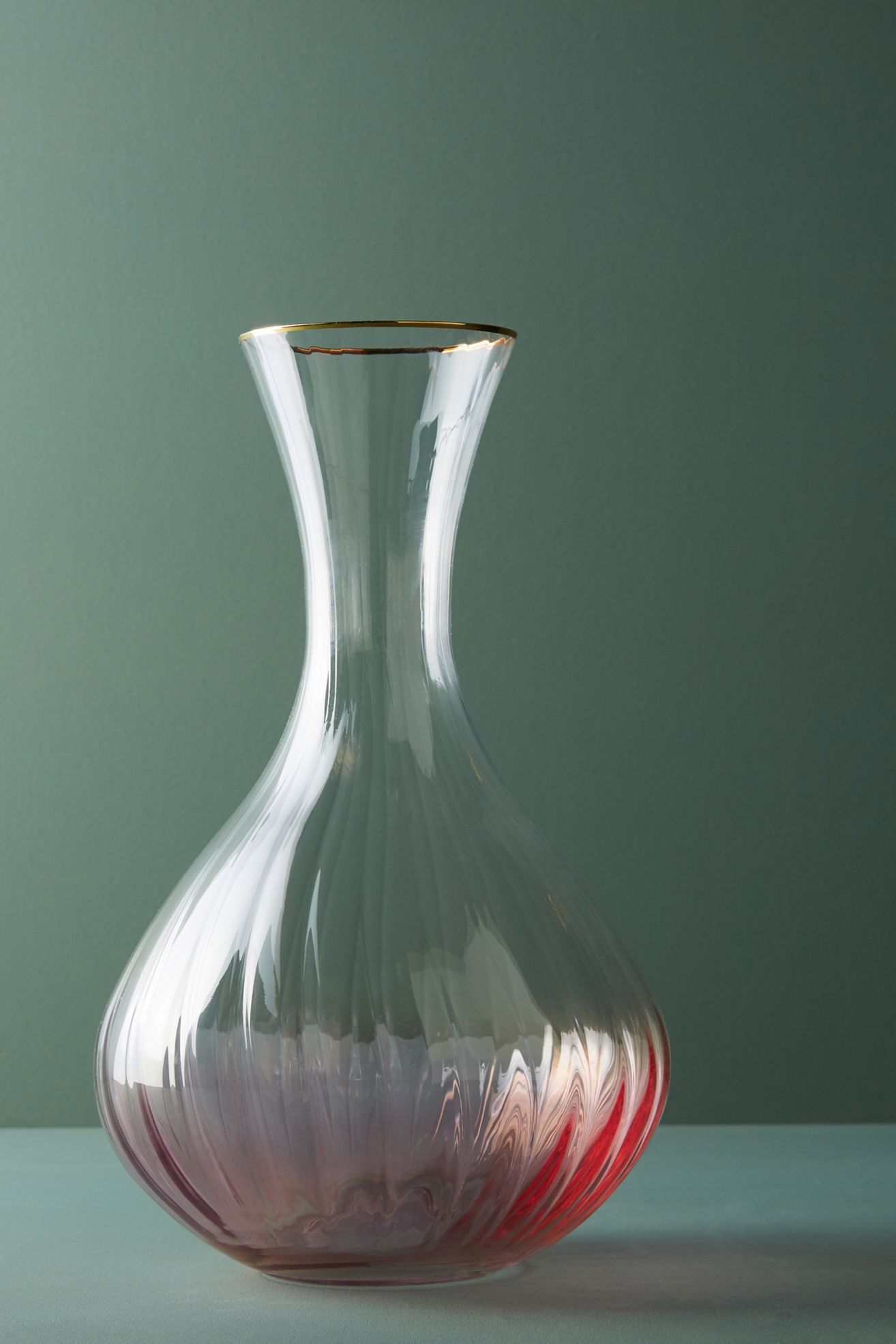 Waterfall Carafe - Pink