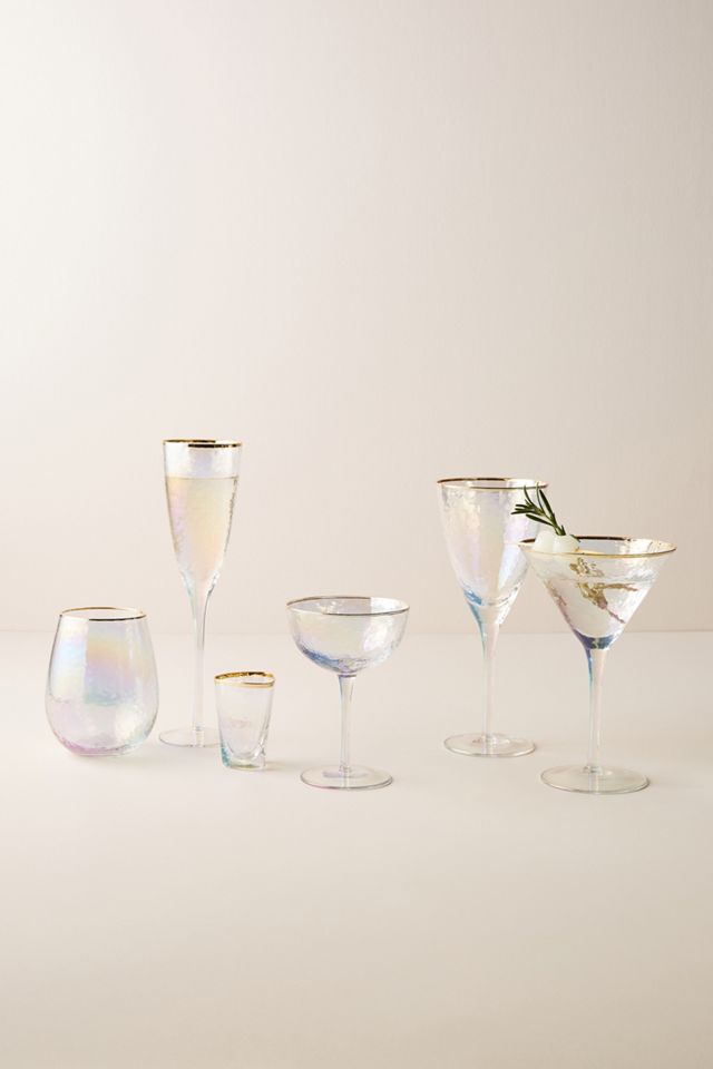 anthropologie wine glasses