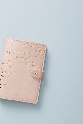 Star-Dusted Passport Holder
