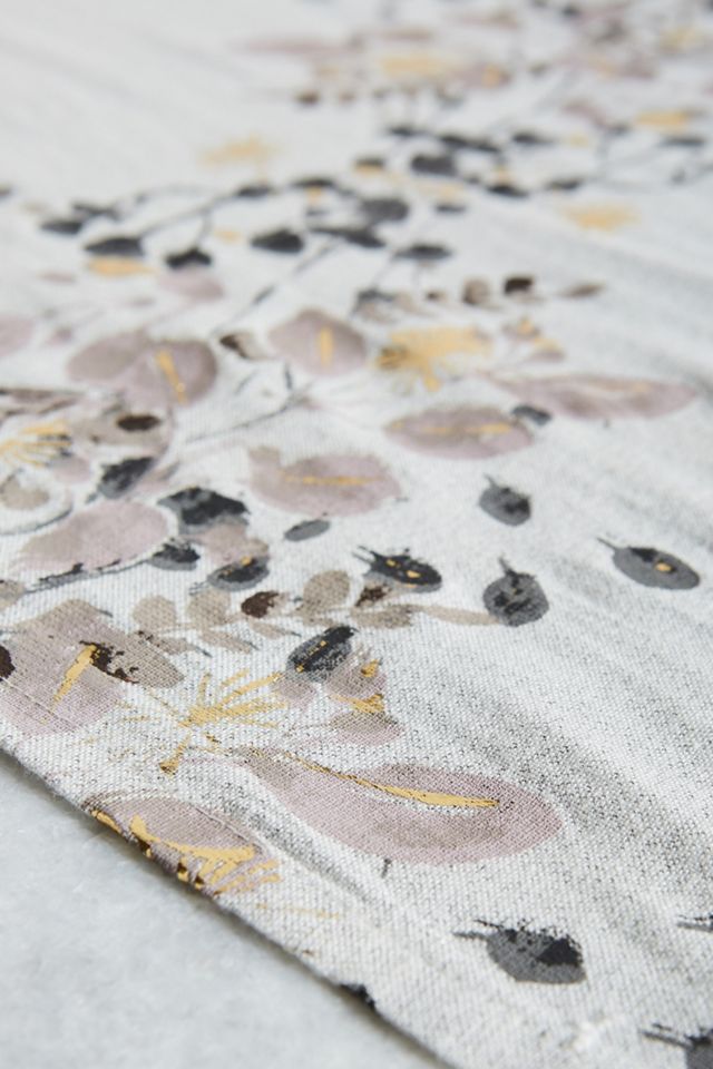Gilded Botany Table Runner #1