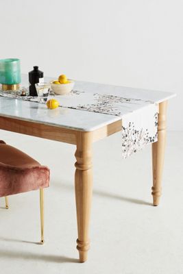 Gilded Botany Table Runner