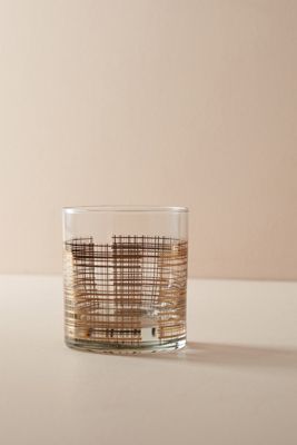 Reticulated Gold DOF Glass