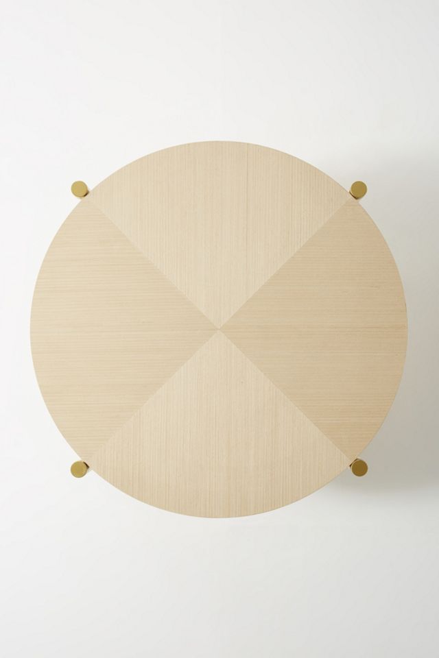 Geo-Marquetry Round Coffee Table #1