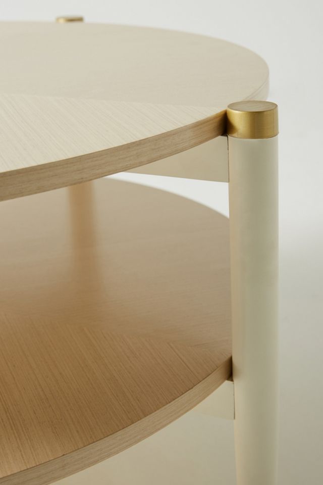 Geo-Marquetry Round Coffee Table #2
