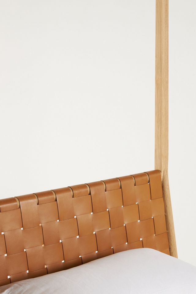 Leather Cove Canopy Bed #5