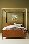 Leather Cove Canopy Bed