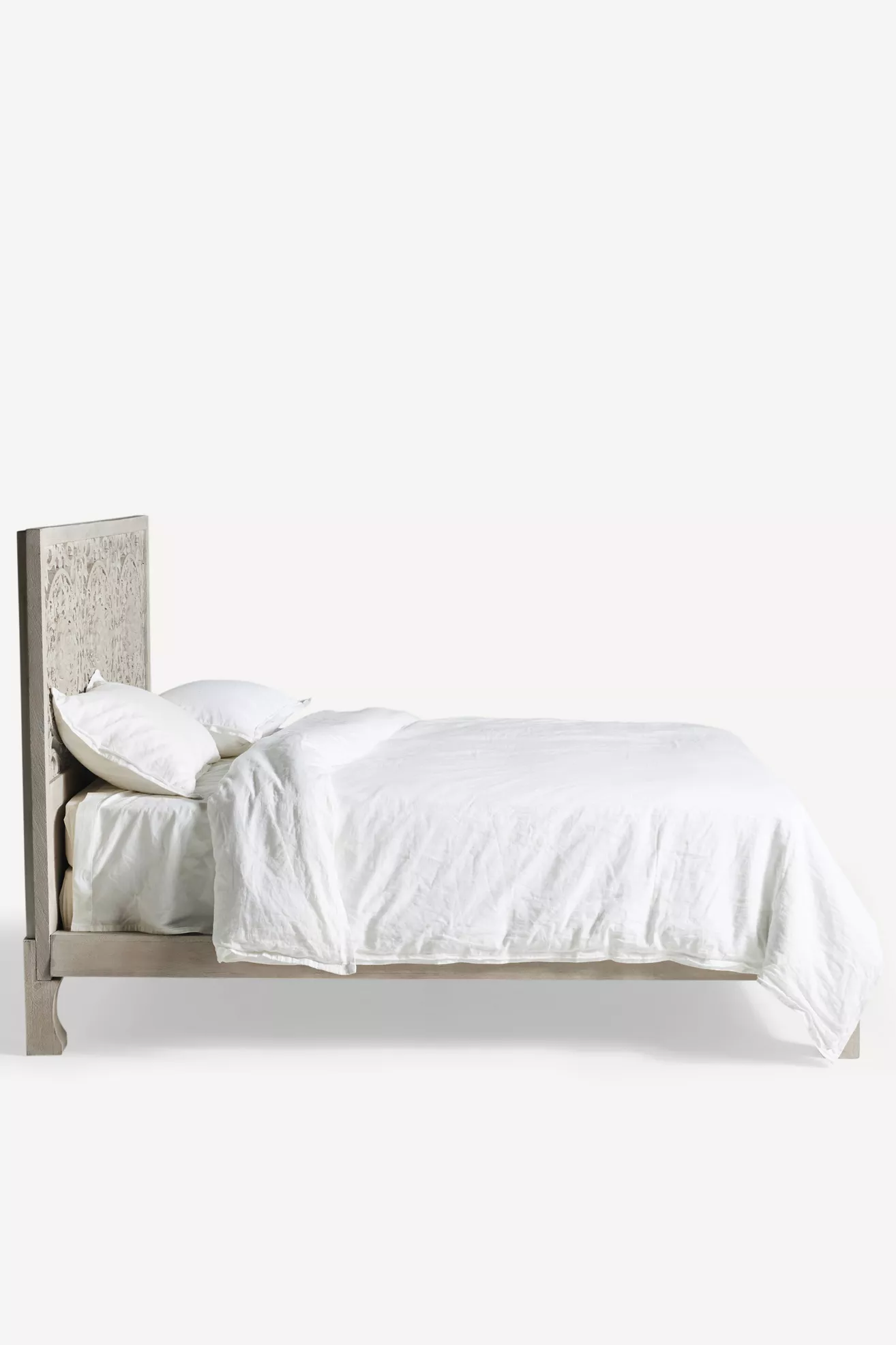 Handcarved Low Lombok Bed | Anthropologie