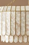 Madelyn Capiz Oval Faceted Chandelier