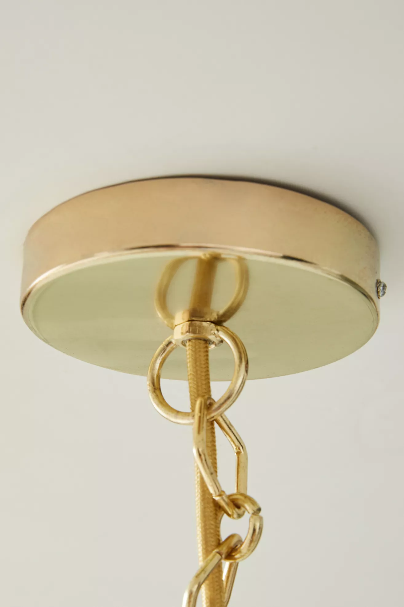 Madelyn Capiz Oval Faceted Chandelier - thumbnail 6