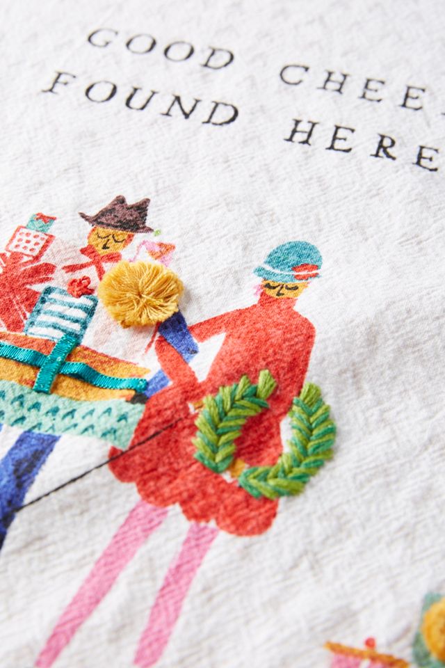 Mr. Boddington's Studio Good Cheer Dish Towel #1