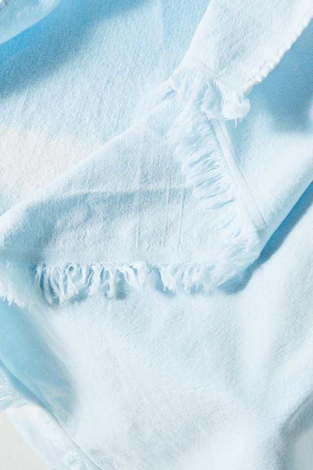 Stripe-Dyed Beach Blanket #1