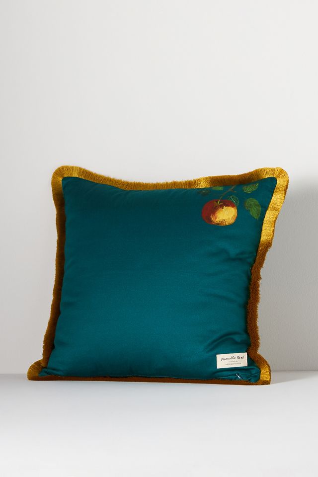 Nathalie Lete Marais Embroidered Sateen Pillow #3