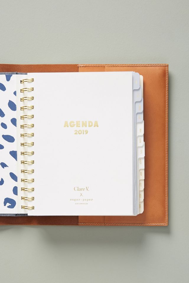 Clare V. Leather 2019 12-Month Planner #2