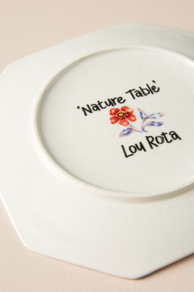 Lou Rota Nature Table Dessert Plate #1